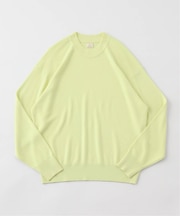 E. シルク/ウール/カシミヤ ミックス モックネックニット