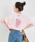 Healthknit/ヘルスニット 別注 プリントロゴTEE
