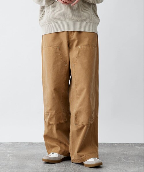 PLANET OF EARTH】ダブルニー ダック バギーパンツ｜ベーセーストック