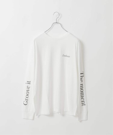 スリーブロゴロングT