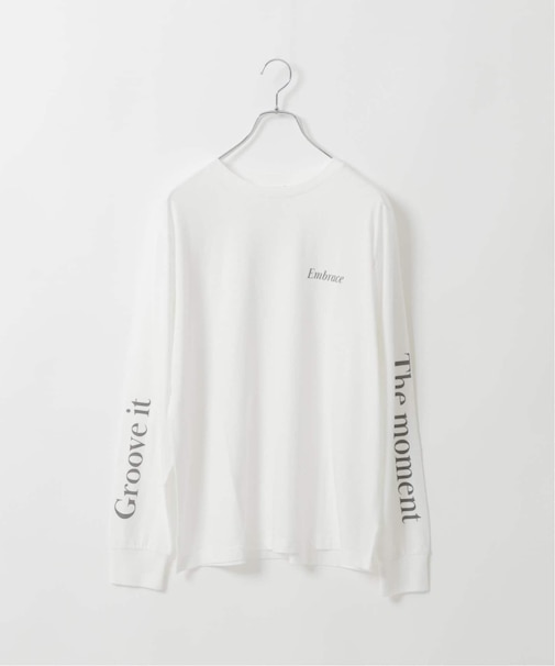 スリーブロゴロングT