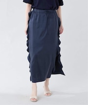 シルクラッフルスカート