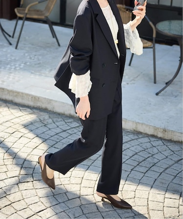 《追加》ウォッシャブルツイルストレートパンツ
