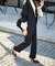 《追加》ウォッシャブルツイルストレートパンツ