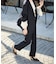 《追加》ウォッシャブルツイルストレートパンツ