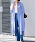 ロングルーズストライプシャツワンピ