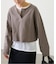 キーネックショートSWEAT