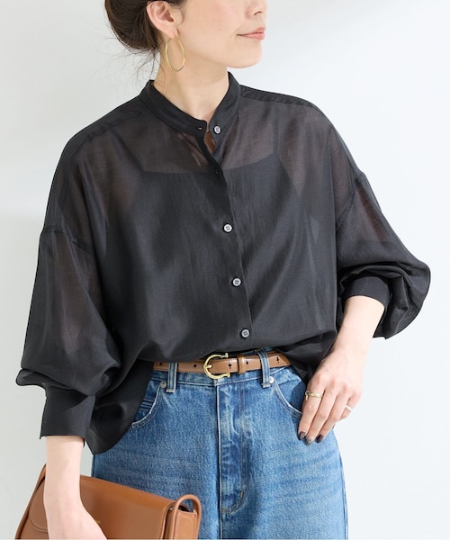 ウォッシャブル / オーガンディクロップシャツbc.stock ピンク B.C STOCK | PICK UP RECOMMEND｜B.C STOCK LADYS（ベーセー