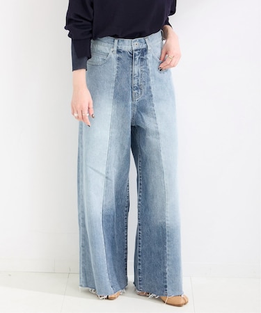 DU JOUR/デュ ジュール SHADE BAGGY JEAN