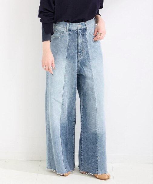 DU JOUR/デュ ジュール SHADE BAGGY JEAN