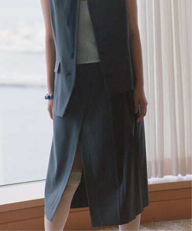 calm wrap skirt