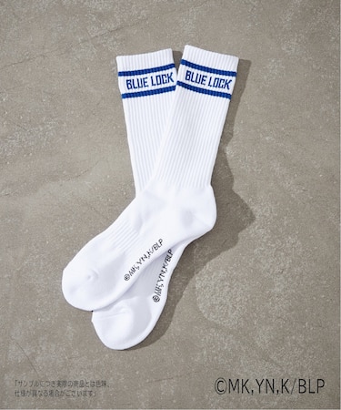 BLUE ROCK ｘ BC STOCK ロゴソックス