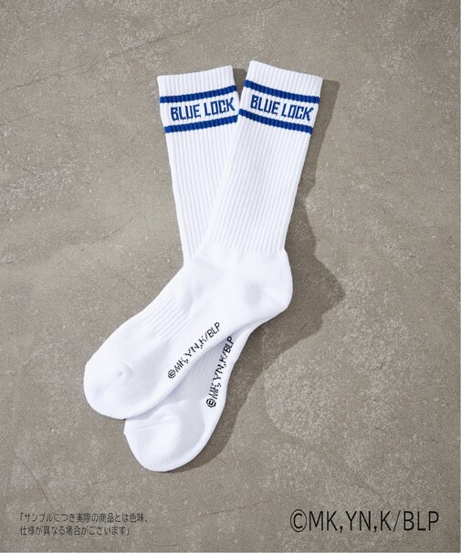 BLUE ROCK ｘ BC STOCK ロゴソックス