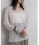 les Tendre see through alpaca ニット