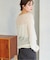 les Tendre see through alpaca ニット
