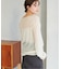 les Tendre see through alpaca ニット