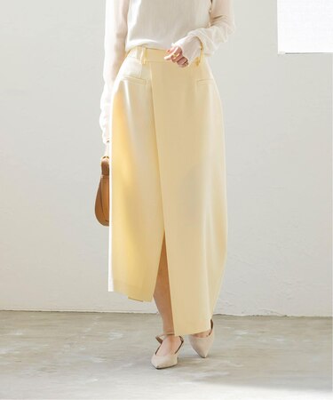 アシンメトリーレングススカート
