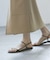 【NOBLE別注】BRENTELLA/ブレンテッラ フラットサンダル