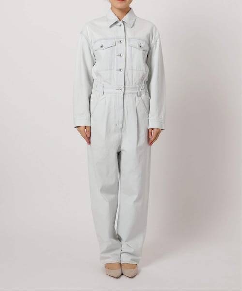 ハイブリーチデニムジャンプスーツ｜ベーセーストックの