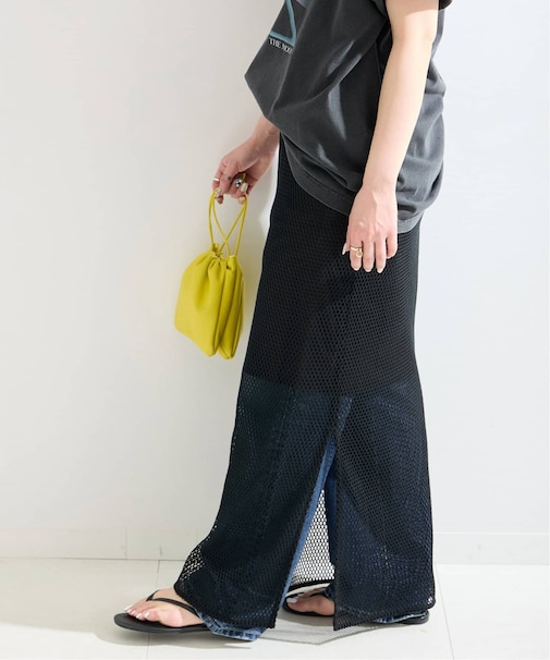 メッシュタイトスカート