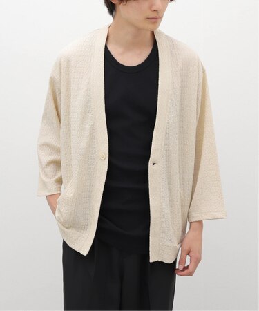 SHIRRING レースカーディガン
