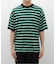 マルチ ボーダー ニット Tシャツ