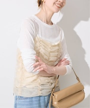 シアーシャーリングキャミ