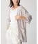 Linen knit topper カーディガン