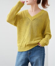 ローゲージ2WAYルーズニット