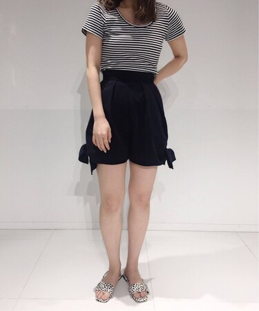 side ribbon shorts