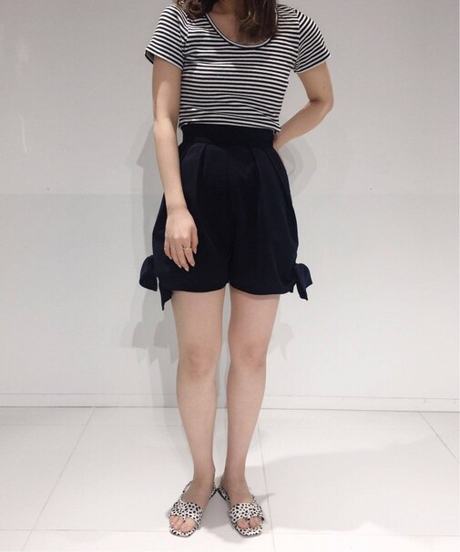 side ribbon shorts