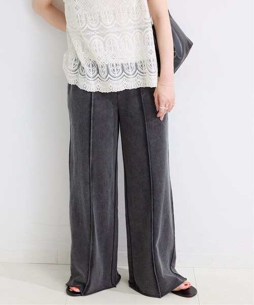 手洗い可 / パウダー加工センターシームパンツ｜ベーセーストックの