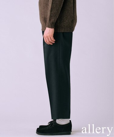 【allery / アレリ?】Solid Slacks リラックス ”3シルエット展開”