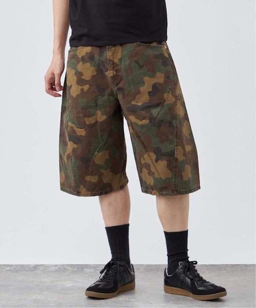 ACNE STUDIOS ワイドバギーショーツ　タックスラックス ACNE STUDIOS ワイドバギーショーツ タックスラックス - メルカリ