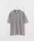 ピグメント加工 プリント クルーネックTシャツ