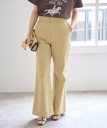 TCツイル フレアパンツ