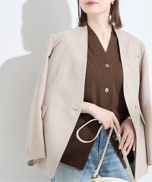 204 PGG 新品タグ付き ニットベスト 定価25,300円 ユニセックス M ユニセックス）Vネックニットベスト | ファッション通販サイト NUGU
