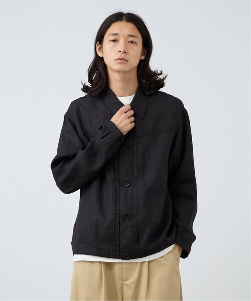 BOYCOM/ボイコム】リネントラッカージャケット｜ベーセーストックの 