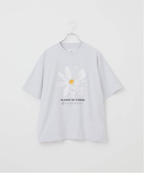 VALENTINOのシャツ♪★ エンブロイダリースウェットシャツ★多色 追加3》【PLANET OF EARTH】フラワー エンブロイダリーTシャツ