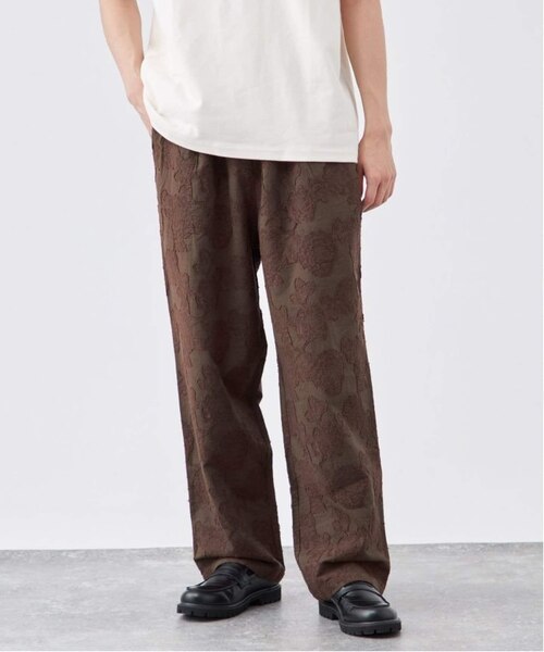タグ付 BEARDSLEY カットジャガードサルエルパンツ グリーン BEARDSLEY（ビアズリー）の「《ビアズリー》カットジャガード