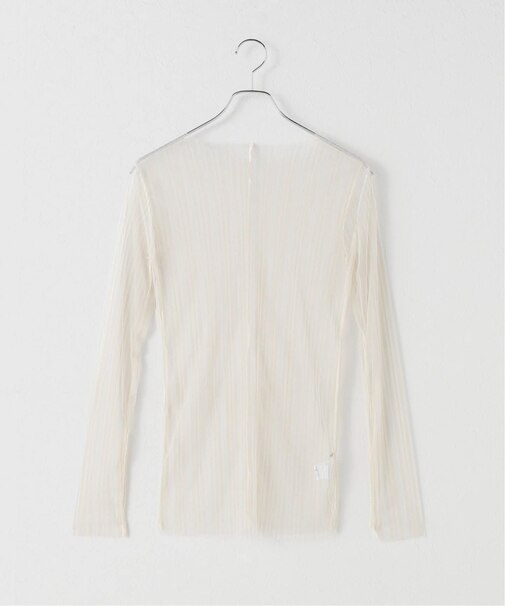 TanC TOKYO / タンクトウキョウ SPARKLING TULLE STRIPE LS トップス