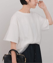 手洗い可 /  シアーニットビッグTシャツ