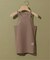 PISCESS/パイシス Solid mesh sleeveless