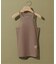 PISCESS/パイシス Solid mesh sleeveless