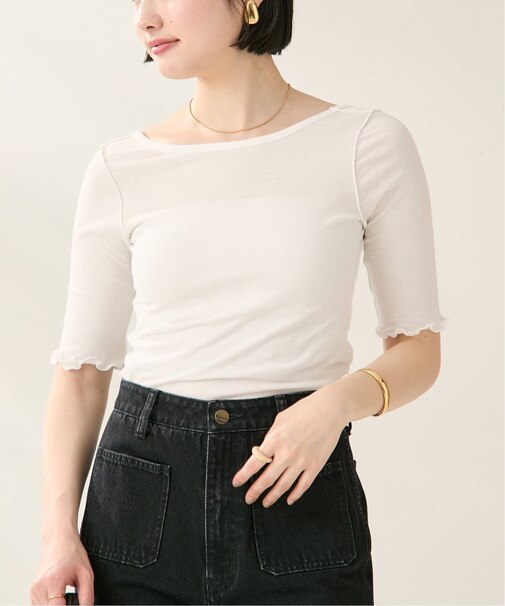 LVIR / ルビエル LETTUCE-EDGE JERSEY トップス