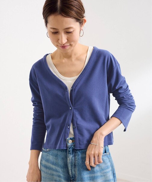 FRAMeWORK×EMILY WEEK パイルカーディガン