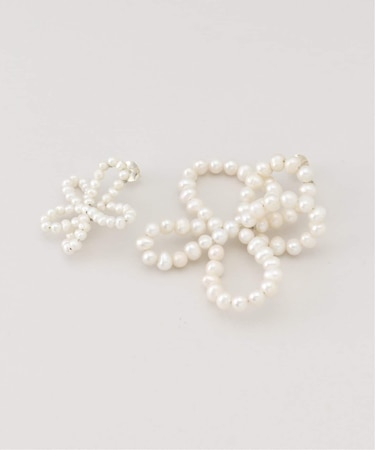 COMPLETEDWORKS freshwater pearls flower ピアス