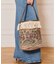 IENA LA BOUCLE SPRINTEXジャカードドラムバッグ