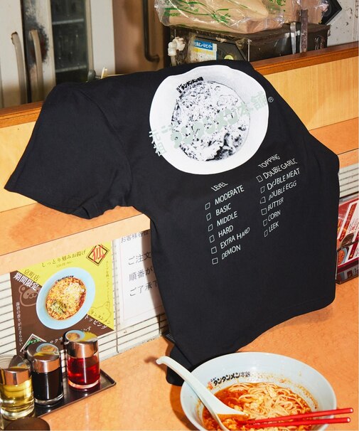 《一部店舗・WEB限定》元祖ニュータンタンメン本舗 別注 フォトプリントTEE