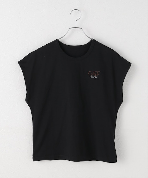 【WEB＋一部店舗限定】CAT charge フレンチTシャツ